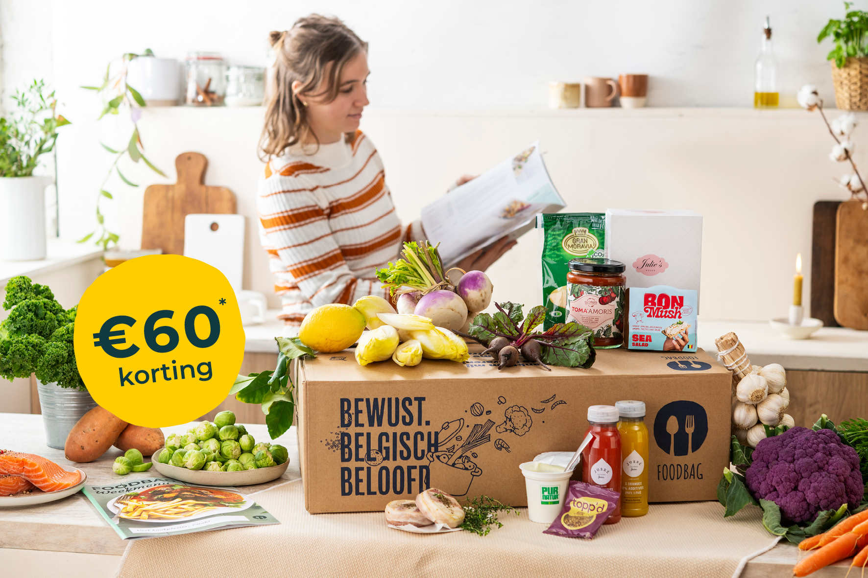 Online Shopping Deals Foodbag €60 korting
