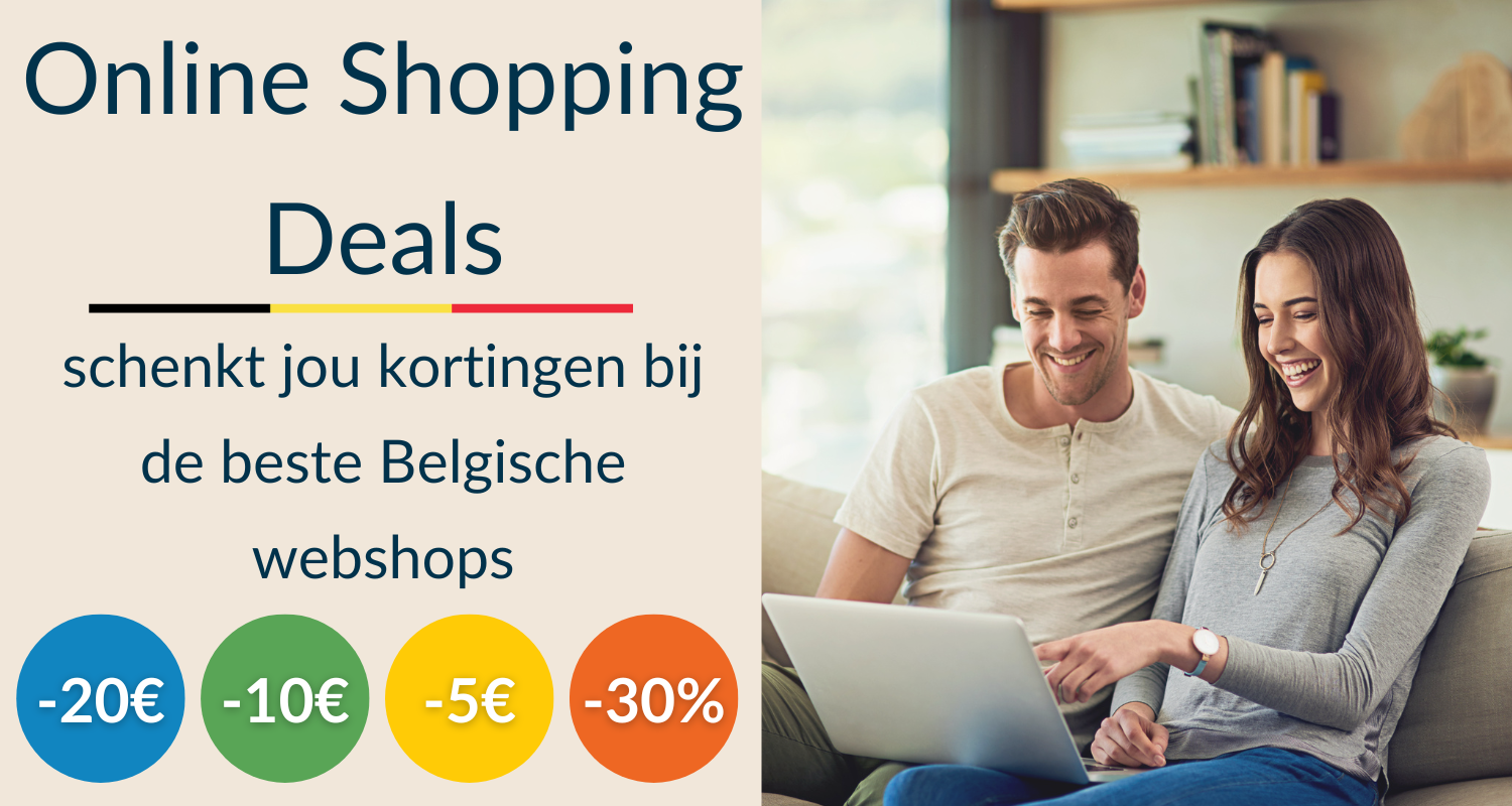 Online shopping deals banner mobiel